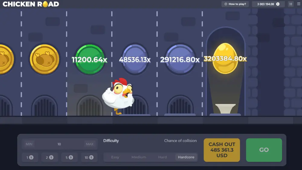 Chicken Road gameplay